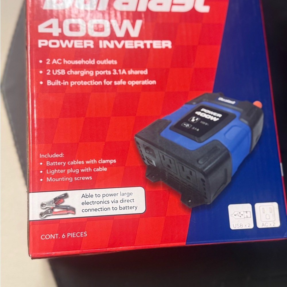 Duralast 400W Power Inverter